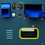 Máy xát nghiền 2 tác dụng TF600 sàng rung